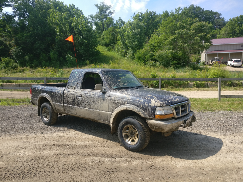 Illustration for article titled After the Most Hardcore Offroading I've Ever Done, my Ranger now has a Name!